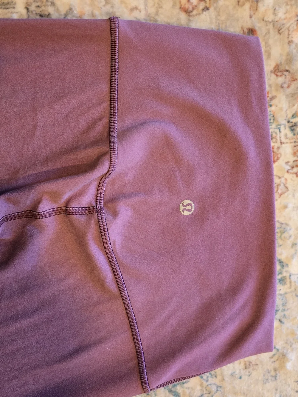 Lululemon Align Leggings Purple Spray Ombré 28” Size 4 High Rise Yoga